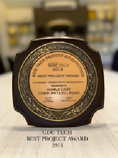 Best Project Award for Productivity Improvement (2013)